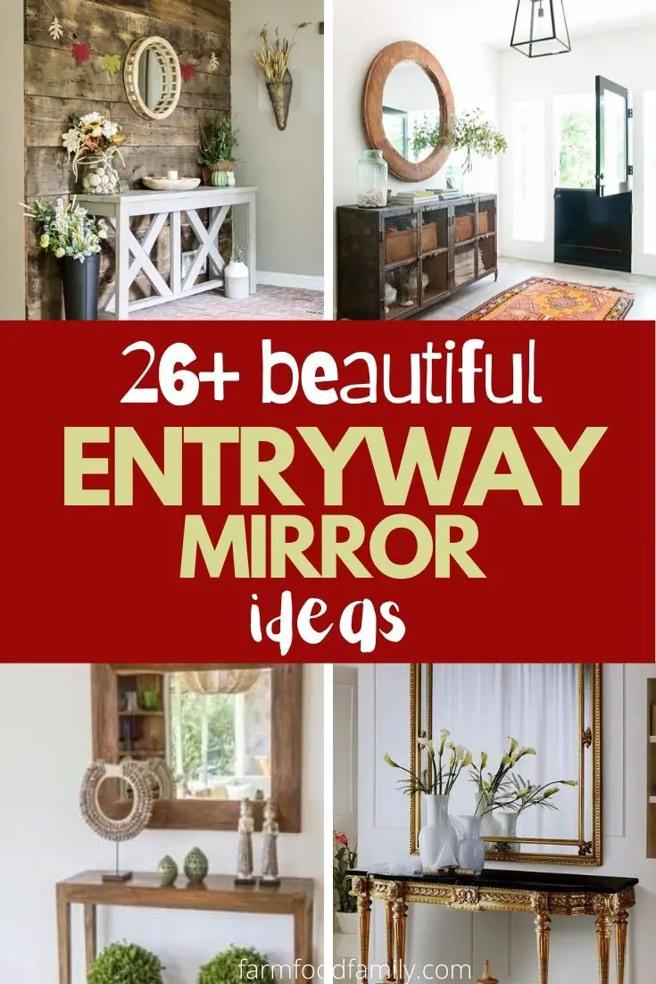 37+ Best Entryway Mirror Decor Ideas (Almost For Small Spaces)