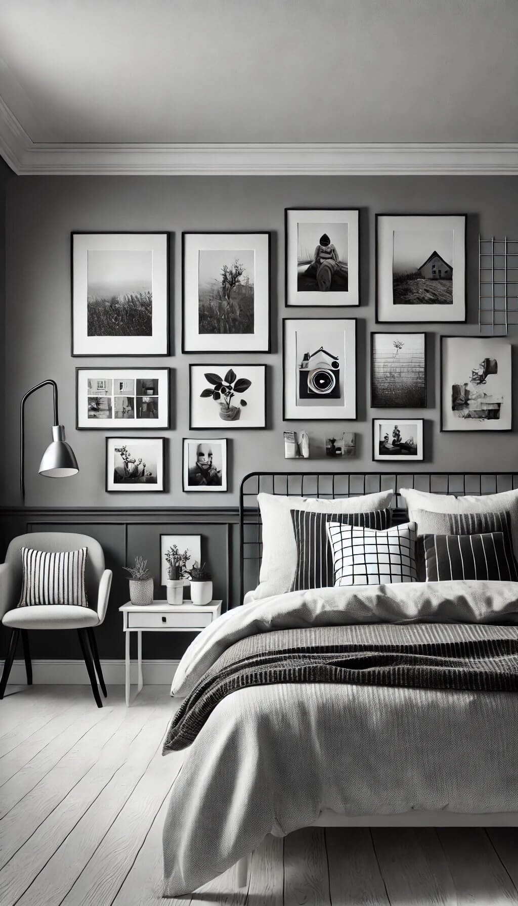 Monochrome Gallery Wall