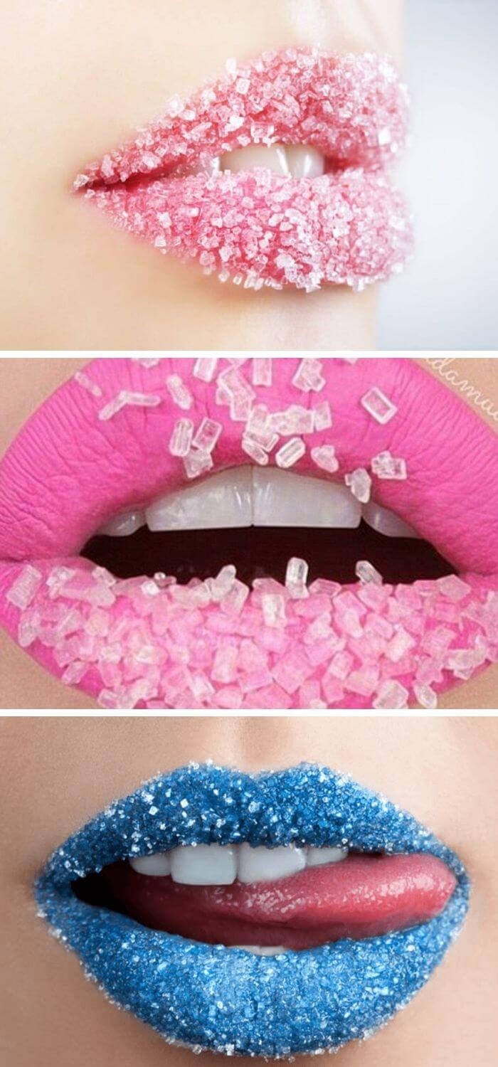 Textured Lip Art