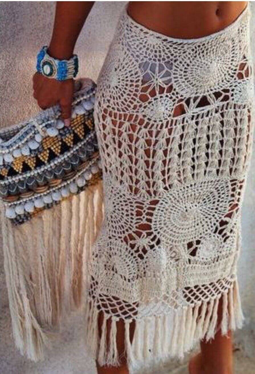 Crochet Beach Skirt Pattern