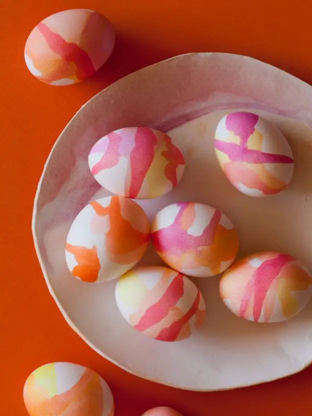 Watercolor Easter Eggs