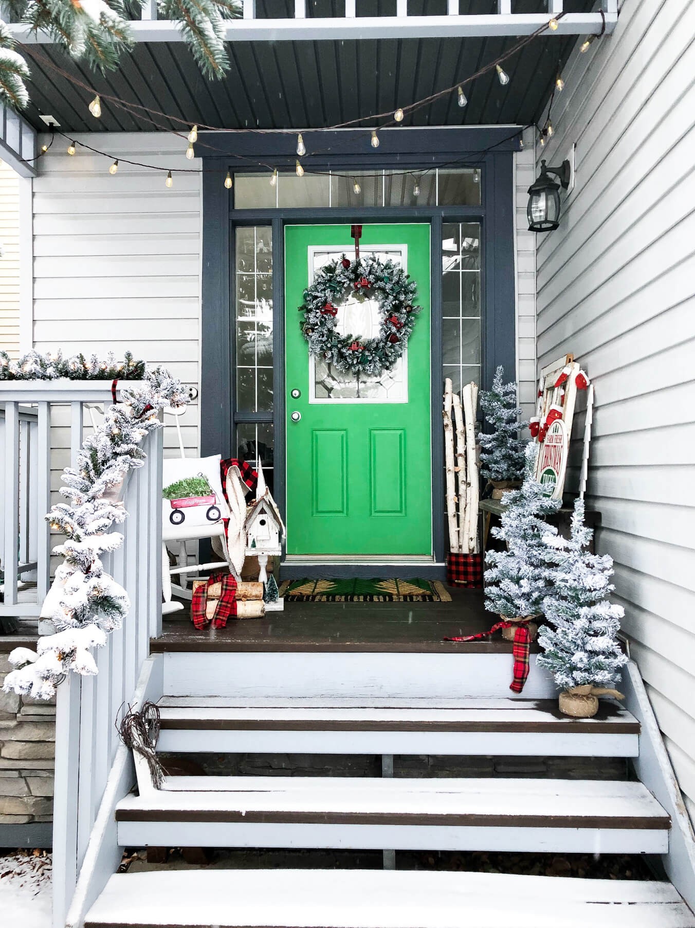 Christmas Front Porch