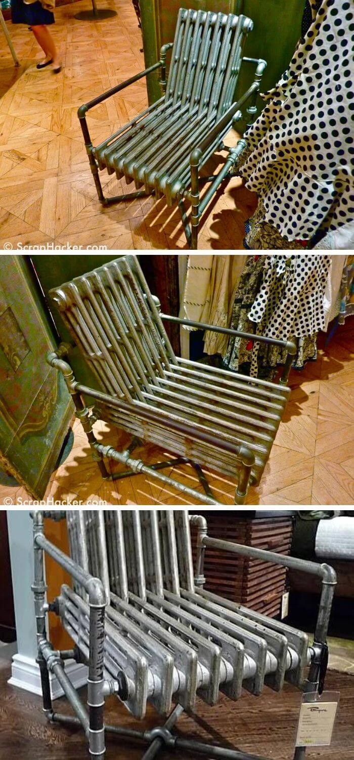 Radiator chair