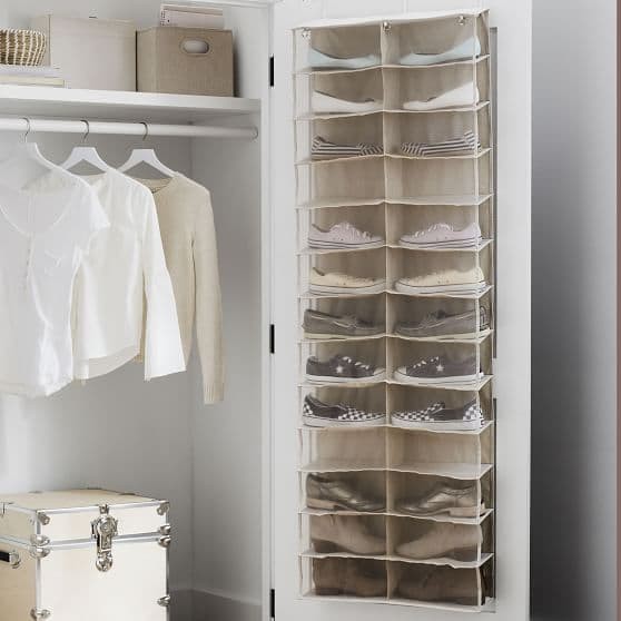 Shoe Organizer on the Wall