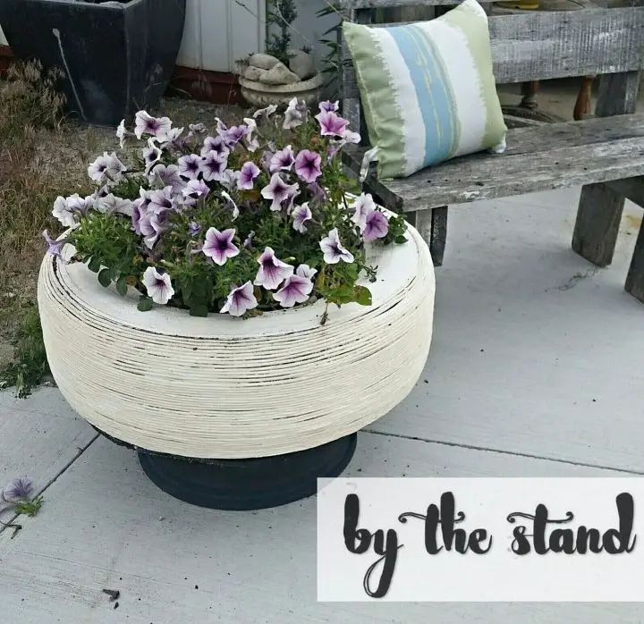 Tire planter ideas