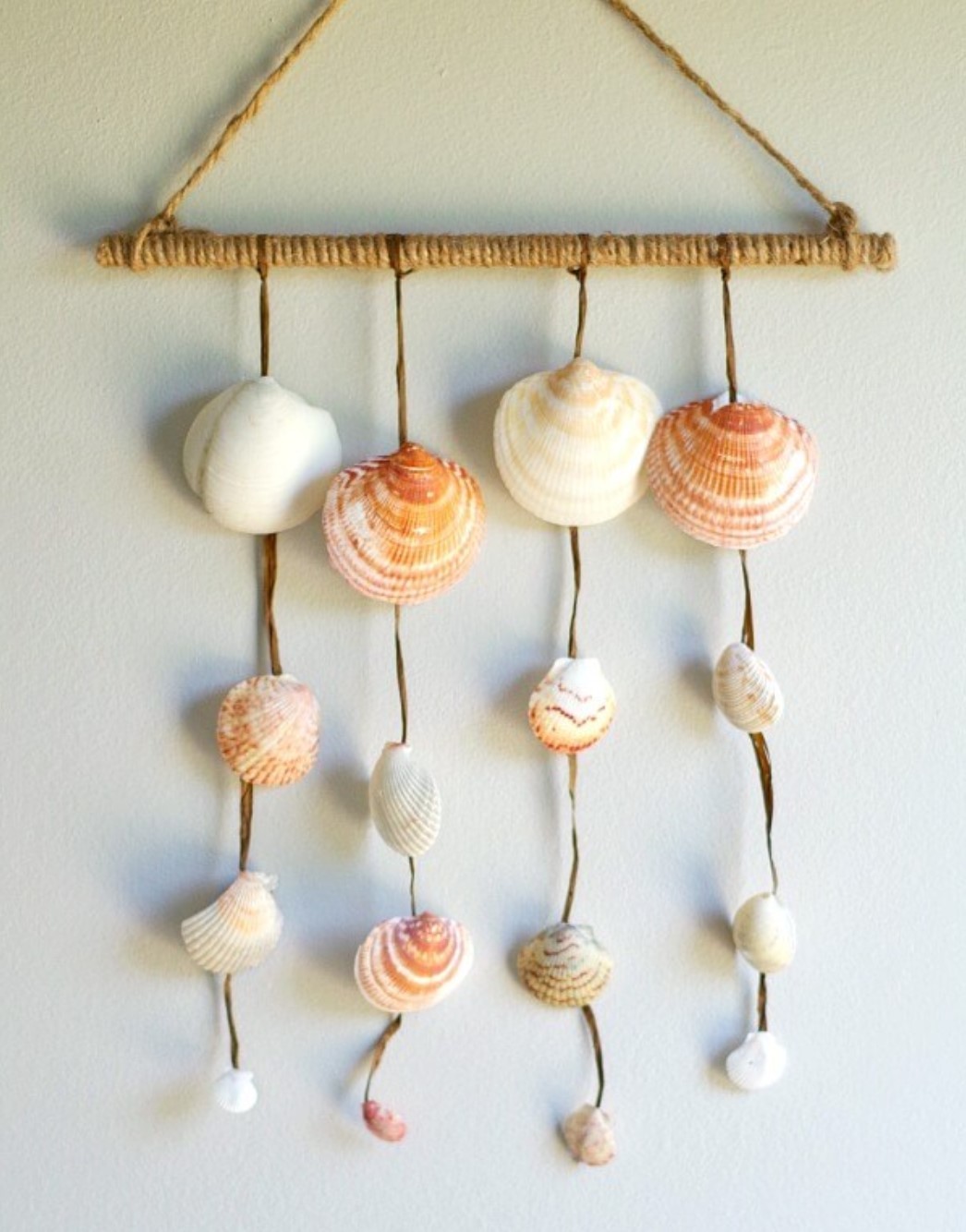 #2. DIY Seashell Hanging