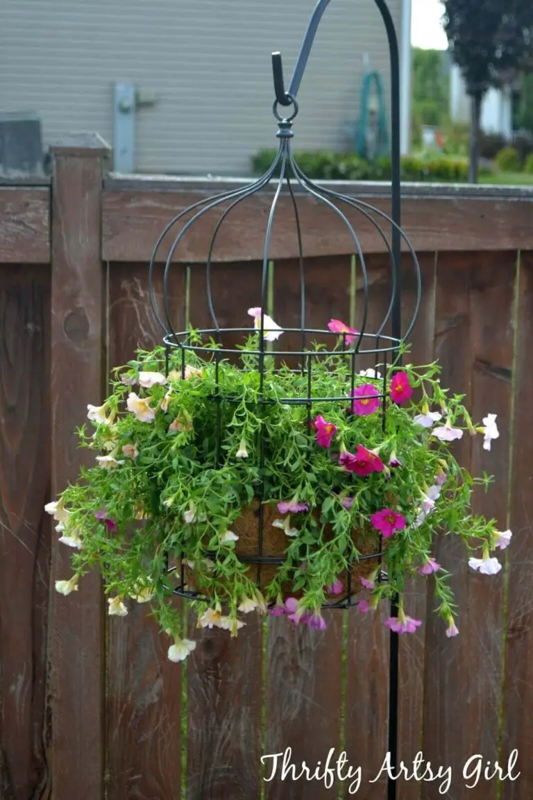 50 Cheap & Easy Outdoor Hanging Planter Ideas To Beautify Your Yard