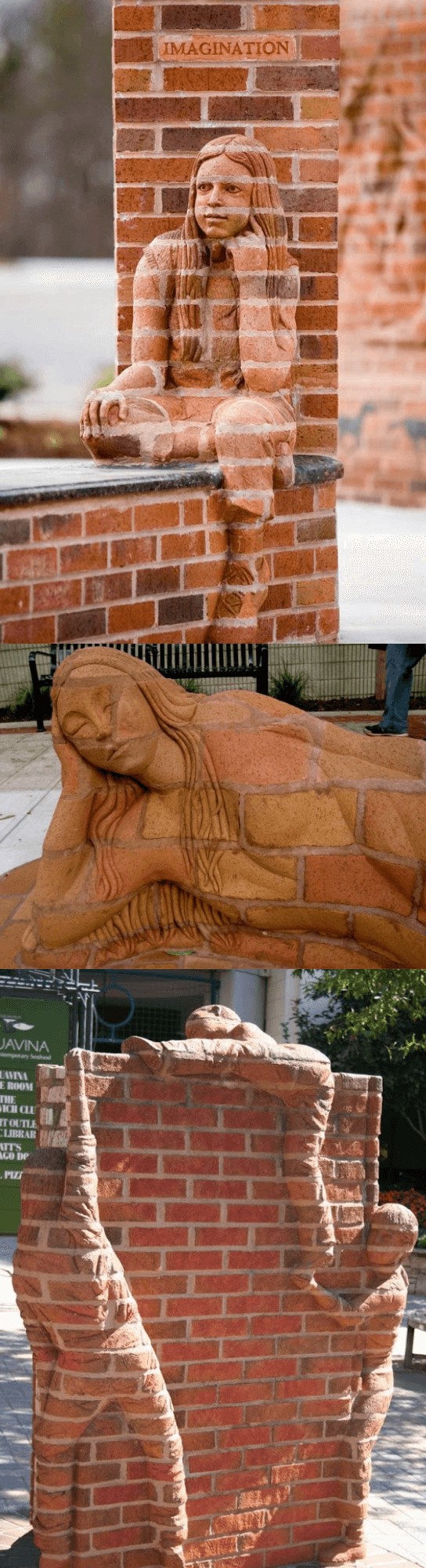 Extraordinary Brick Sculptures