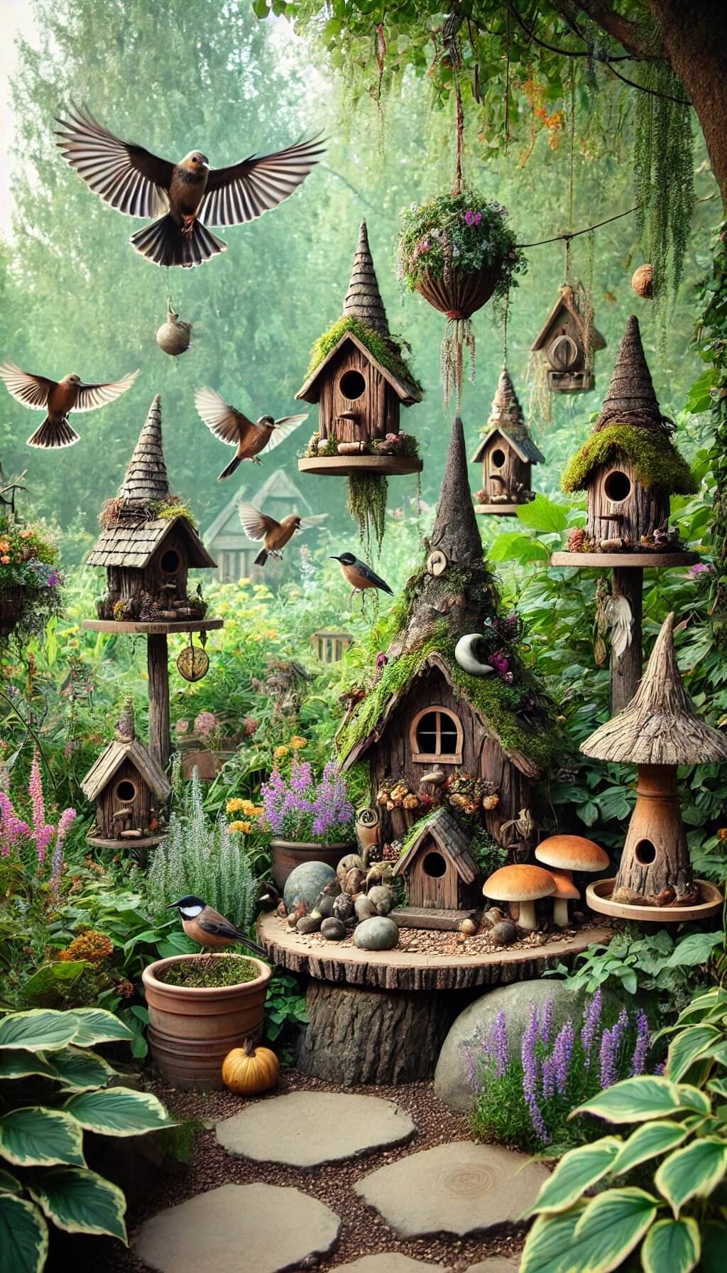 Birdhouses and Feeders