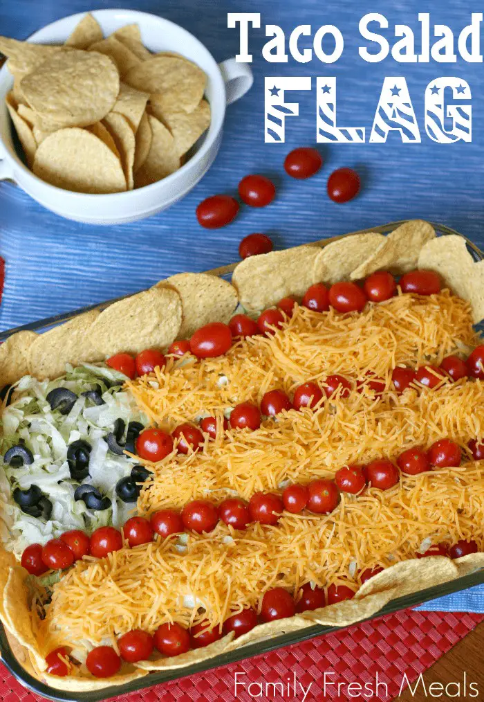 Taco Salad Flag