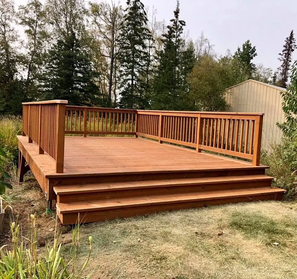 Freestanding decks