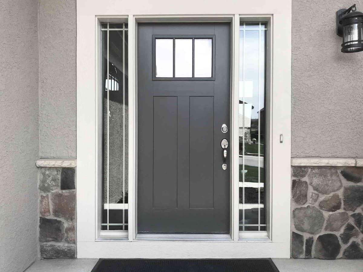 Door in Charcoal