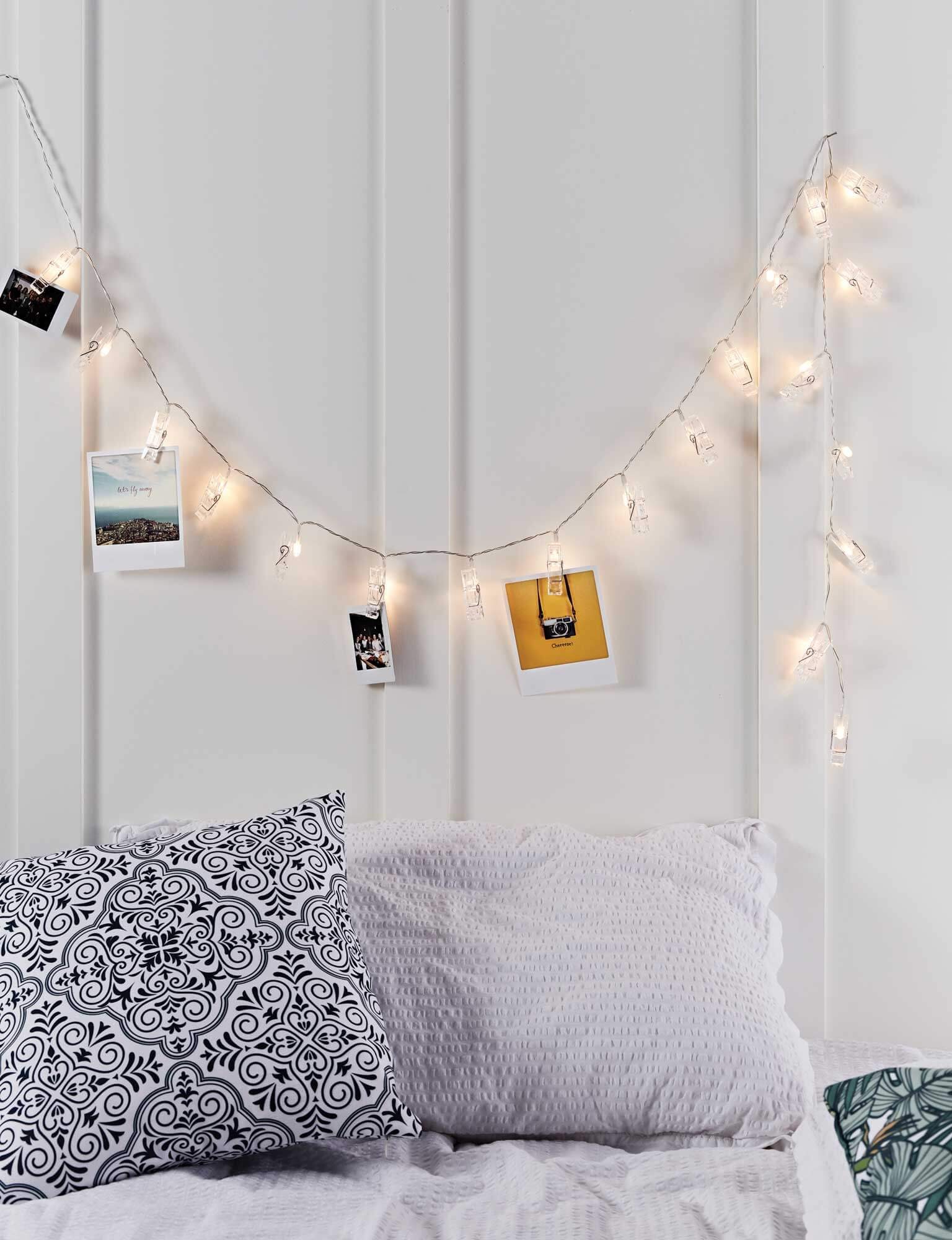 Peg fairy light