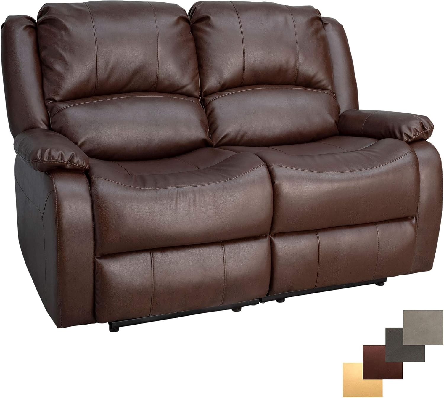 RecPro Double Recliner Sofa