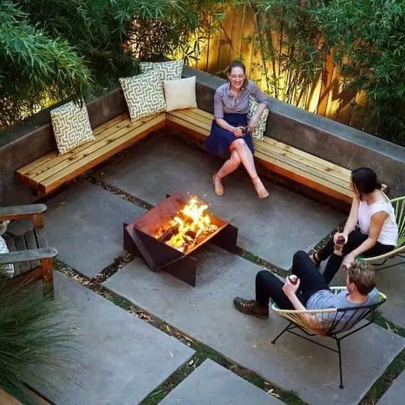 Modern fire pit ideas