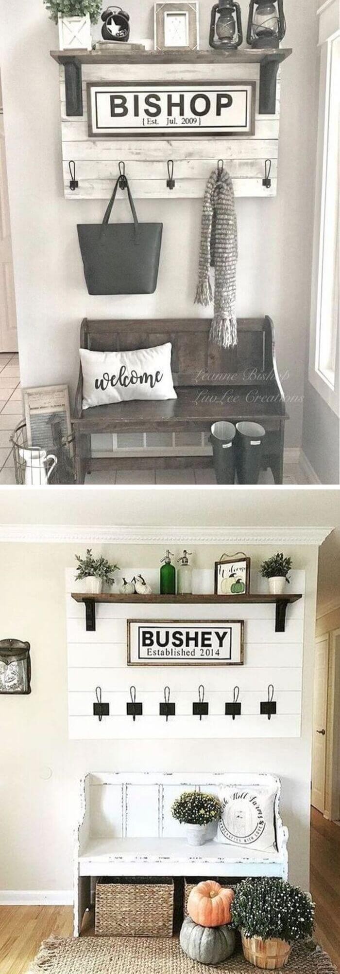 #15-20. More farmhouse entryway ideas