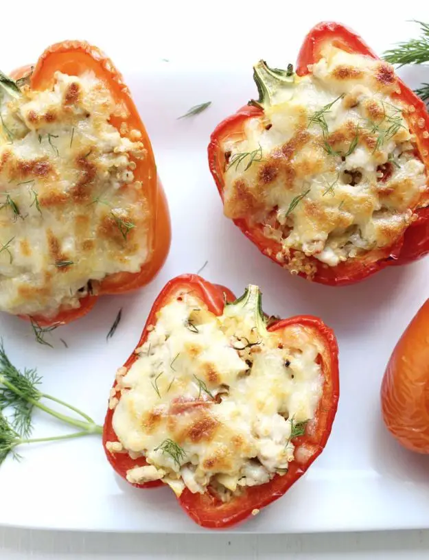 Greek Style Stuffed Peppers