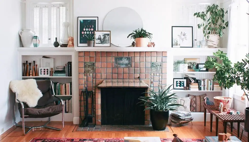 Mosaic tile ideas for fireplace