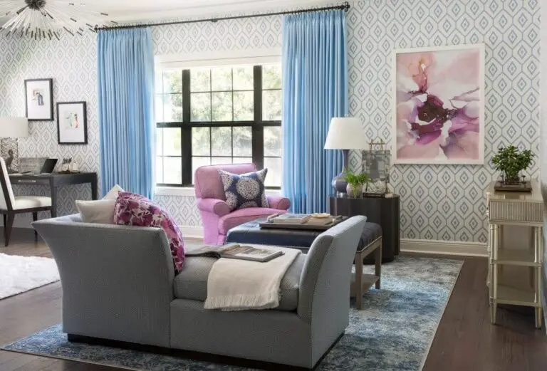 20 Blue And Pink Living Room Ideas: Elegant, Fresh, And Fun(Photos)