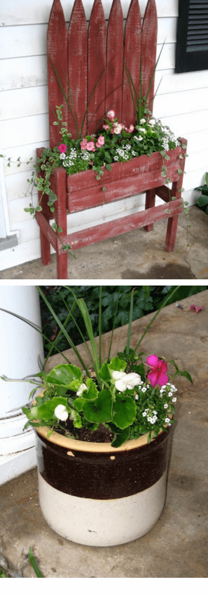 Picket Fence Planter