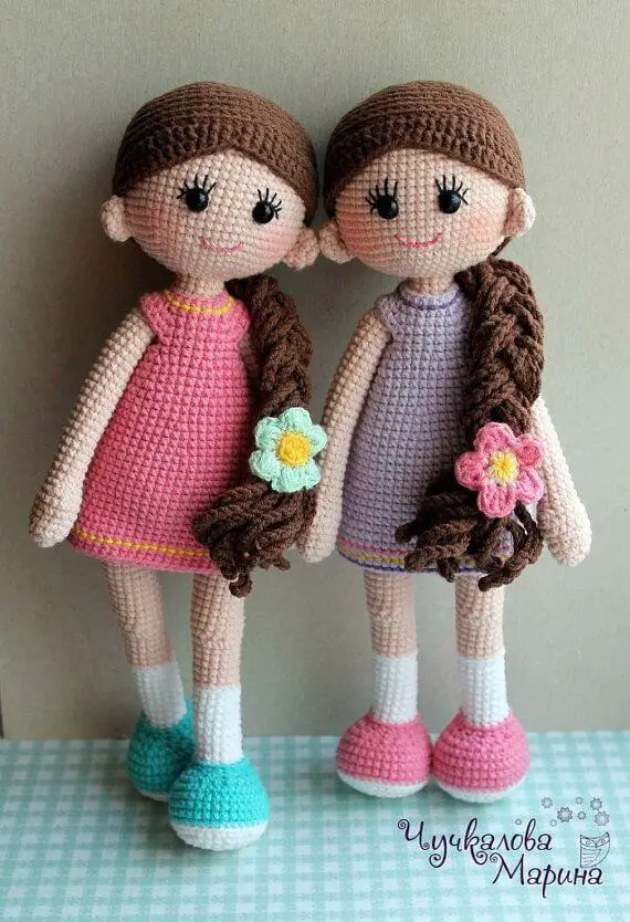 PATTERN amigurumi crochet dolls pattern – Good girls