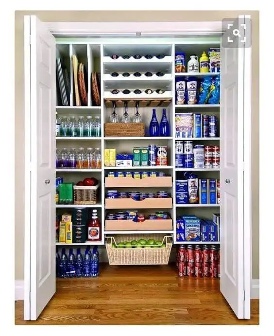 Closet pantry