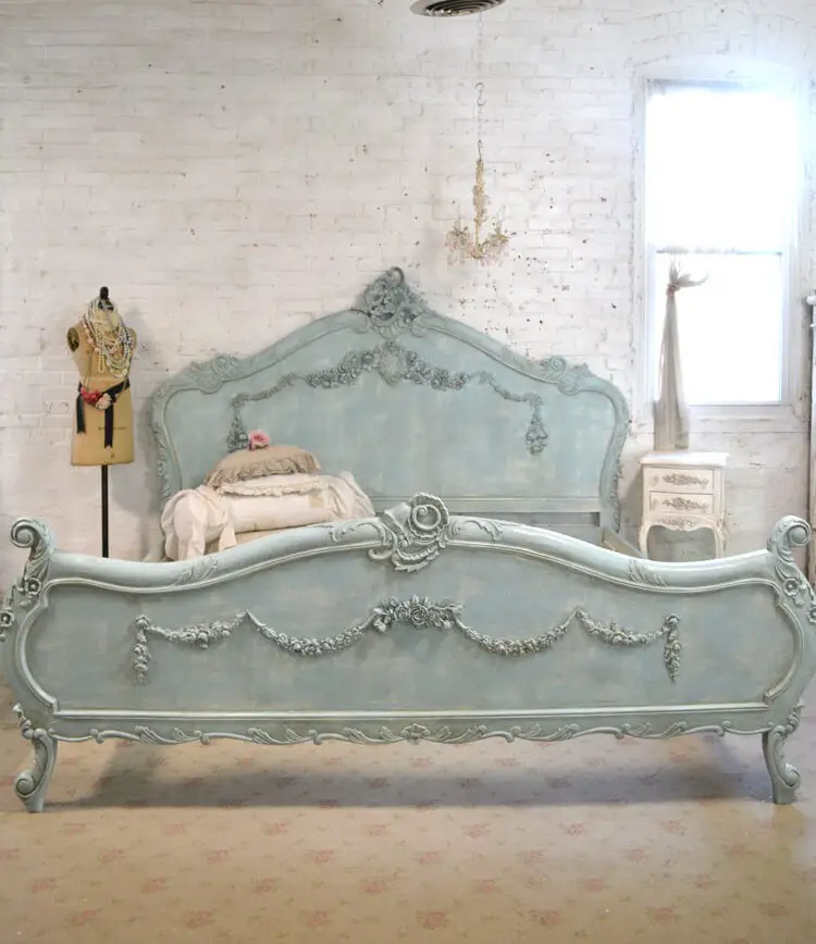 Shabby style bed frames