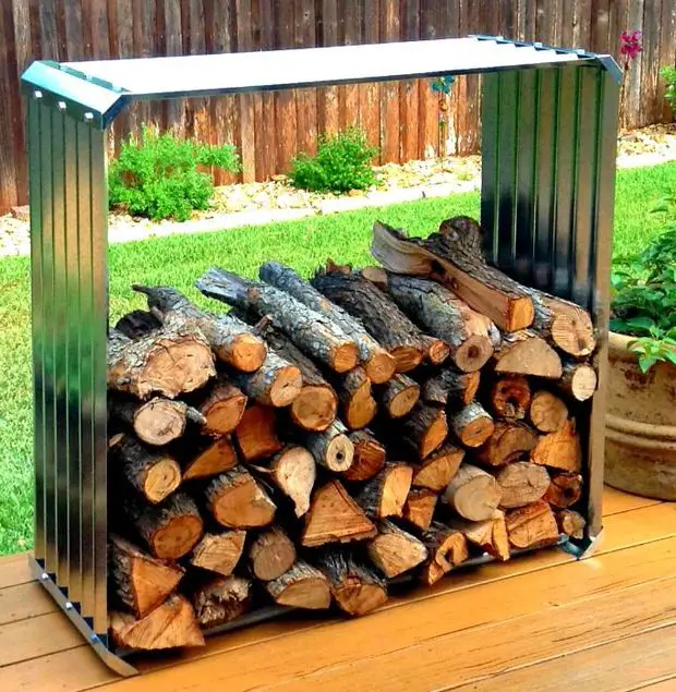 16+ Cheap & Easy Diy Outdoor Firewood Rack Ideas