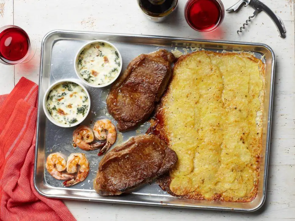 #5. Steakhouse Sheet Pan Dinner for Two