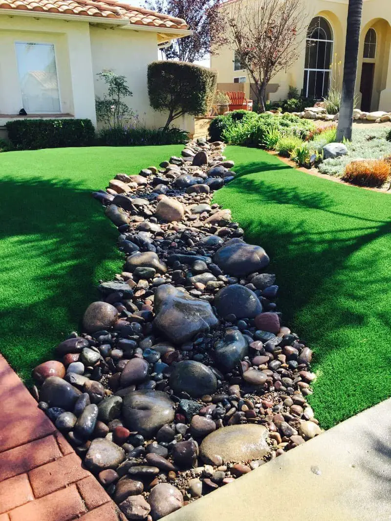 River Pebble Garden