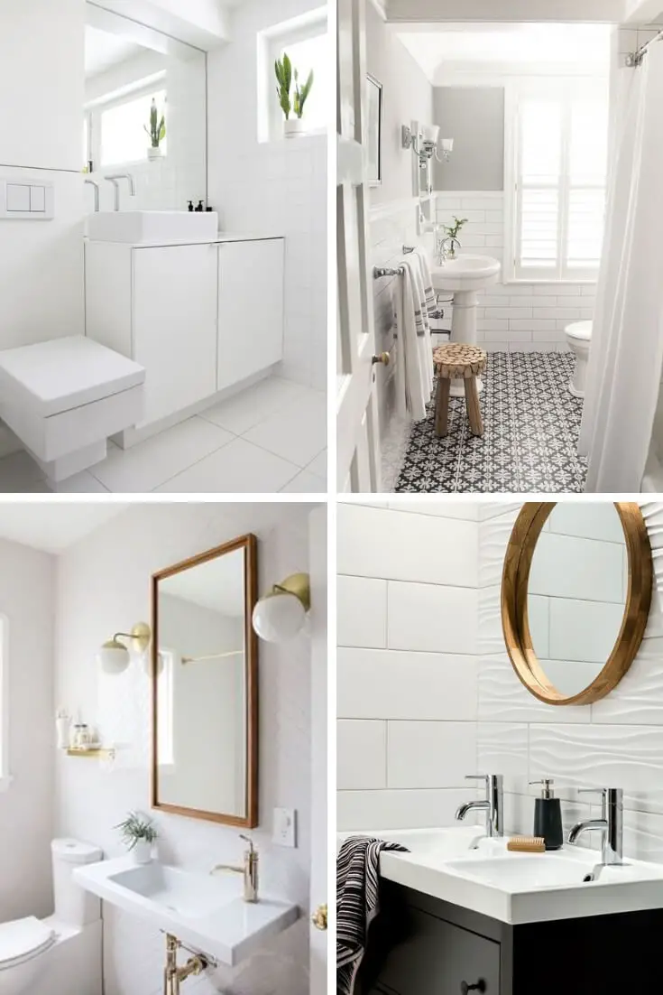 White Bathroom Tile Ideas