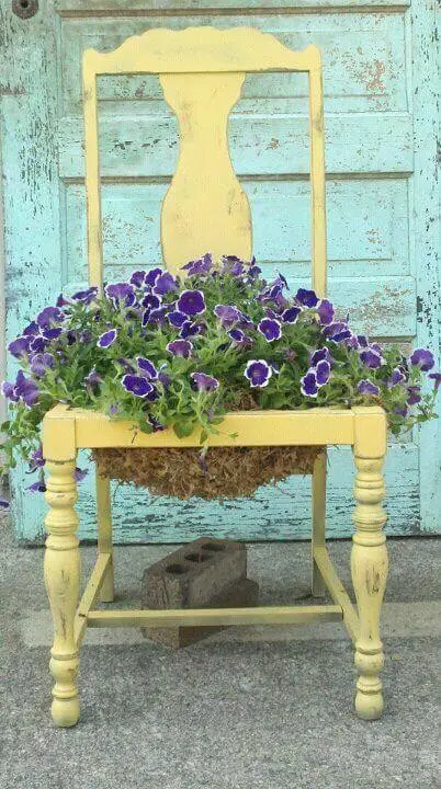 Flower pot chair