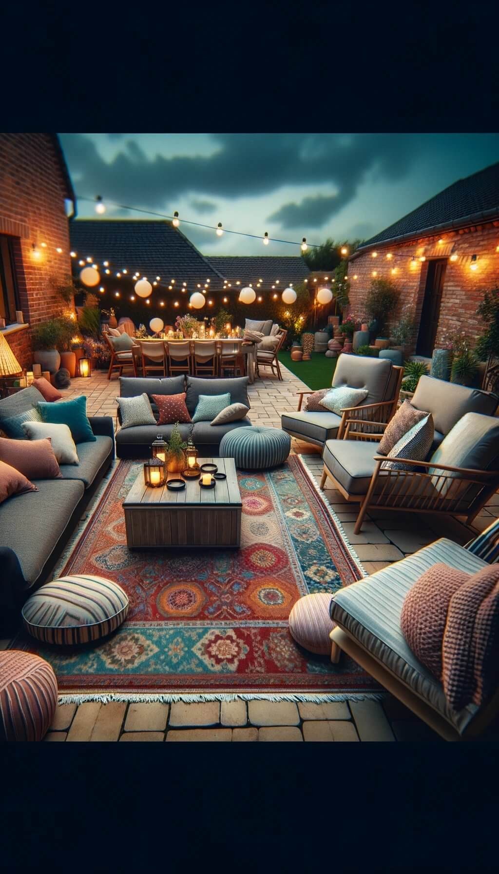 Outdoor Lounge Area