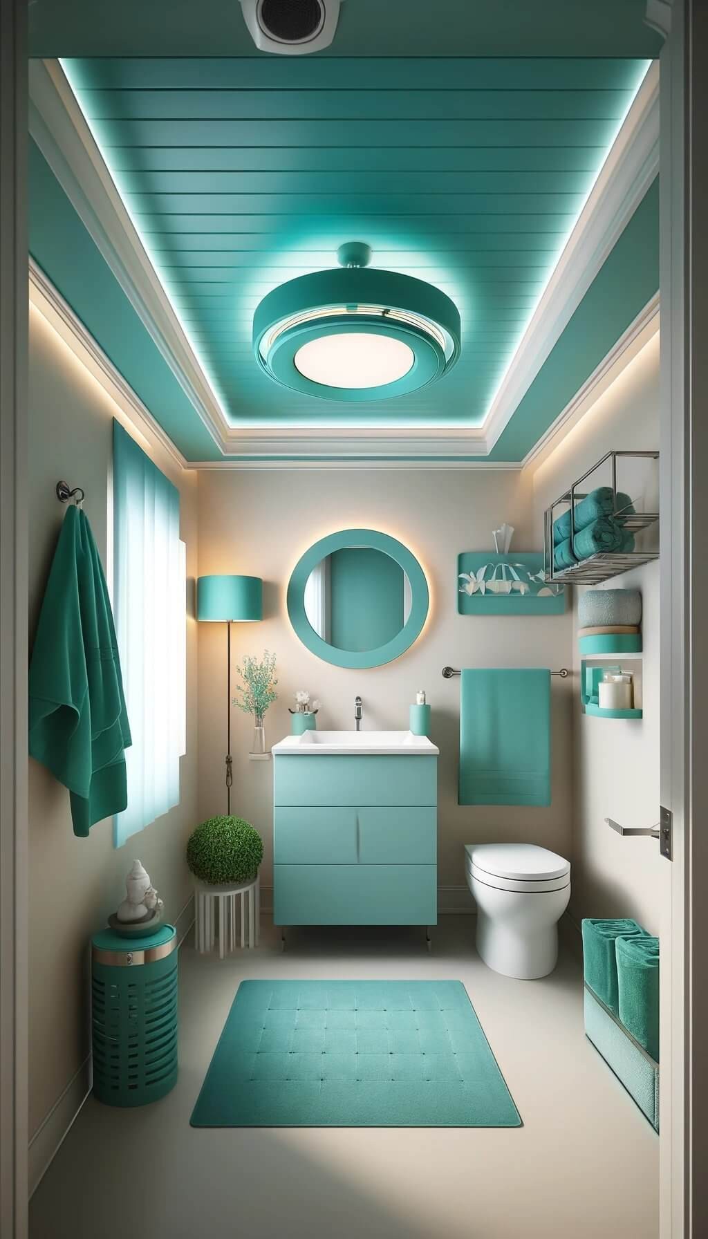 Teal Lighting Fixtures