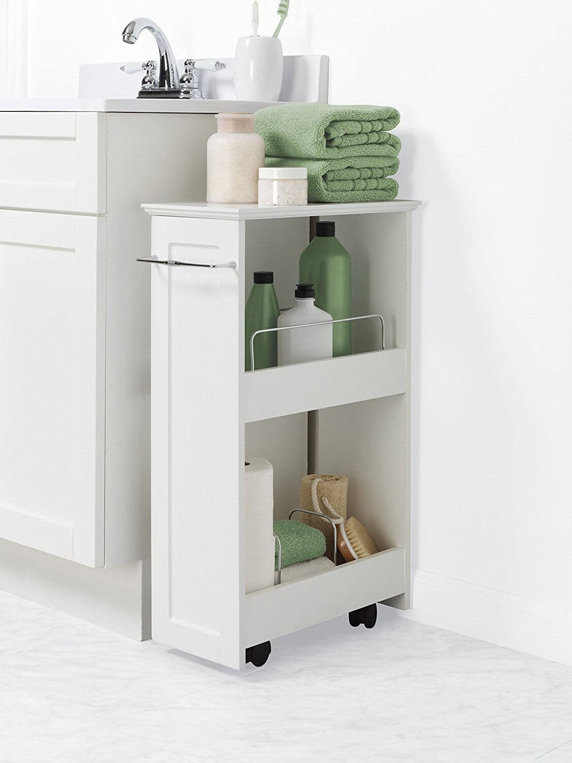 Small Bathroom Storage Cabinet