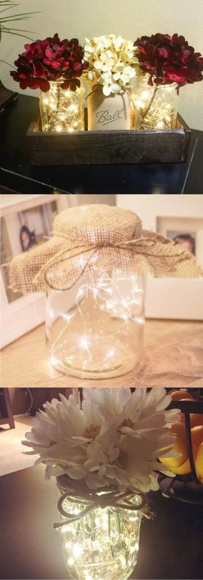 Light Mason Jar