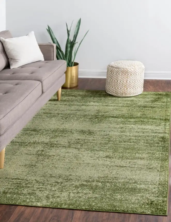 Brighten the Floor with Light Green Rugs