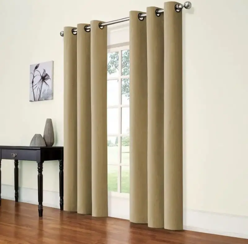 Tan Curtains