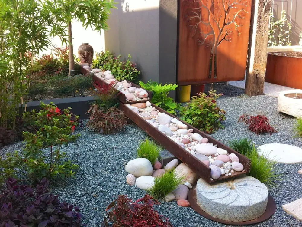 Zen-Inspired Pebble Garden