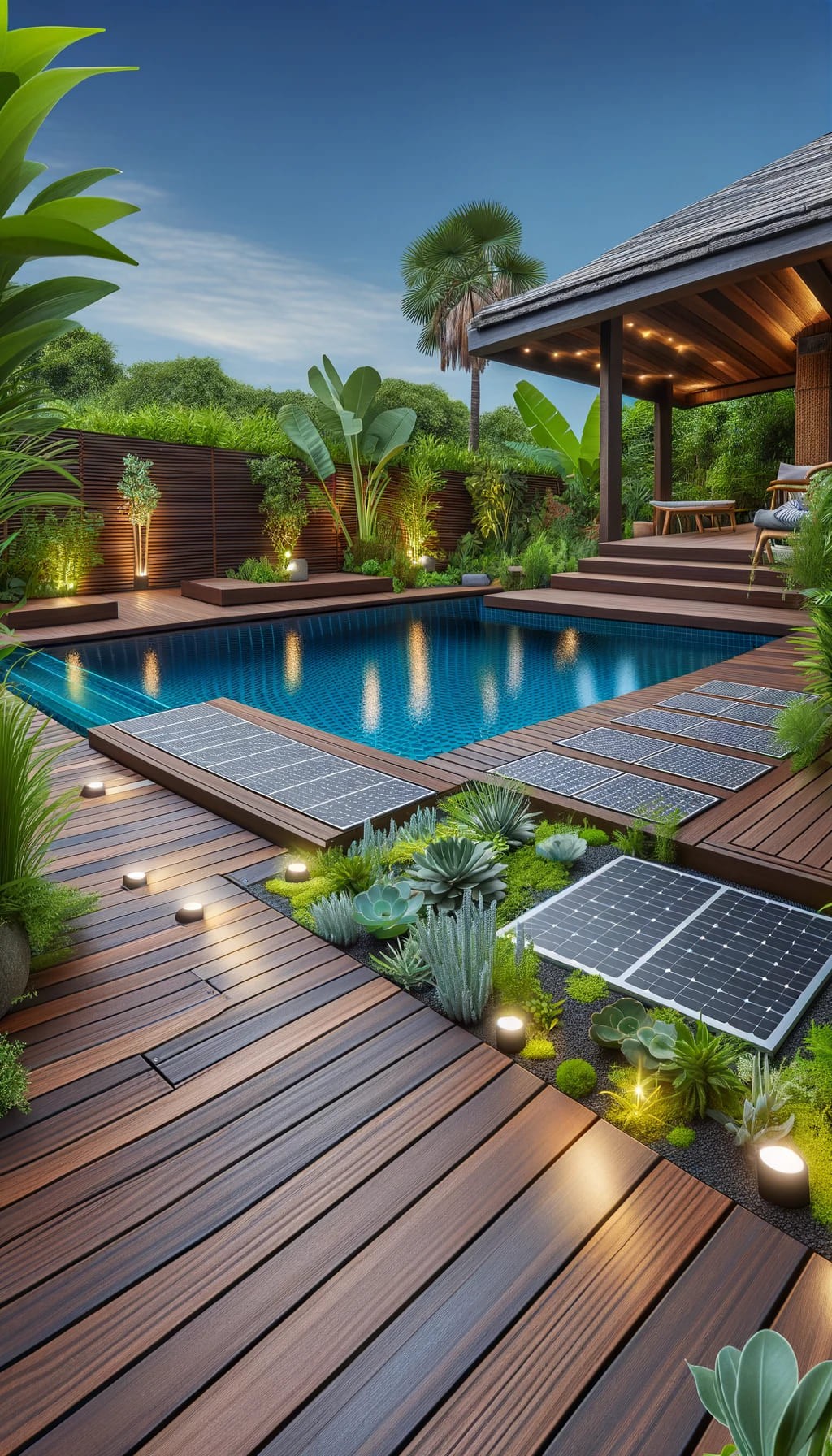 Eco-friendly Pool Deck