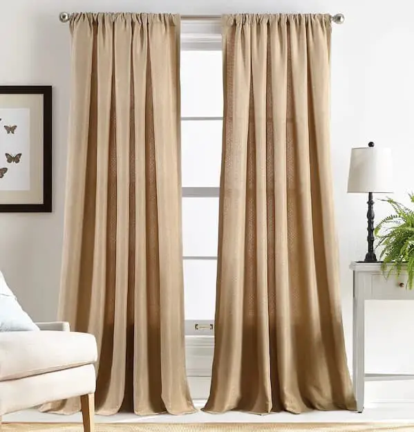 Camel curtains