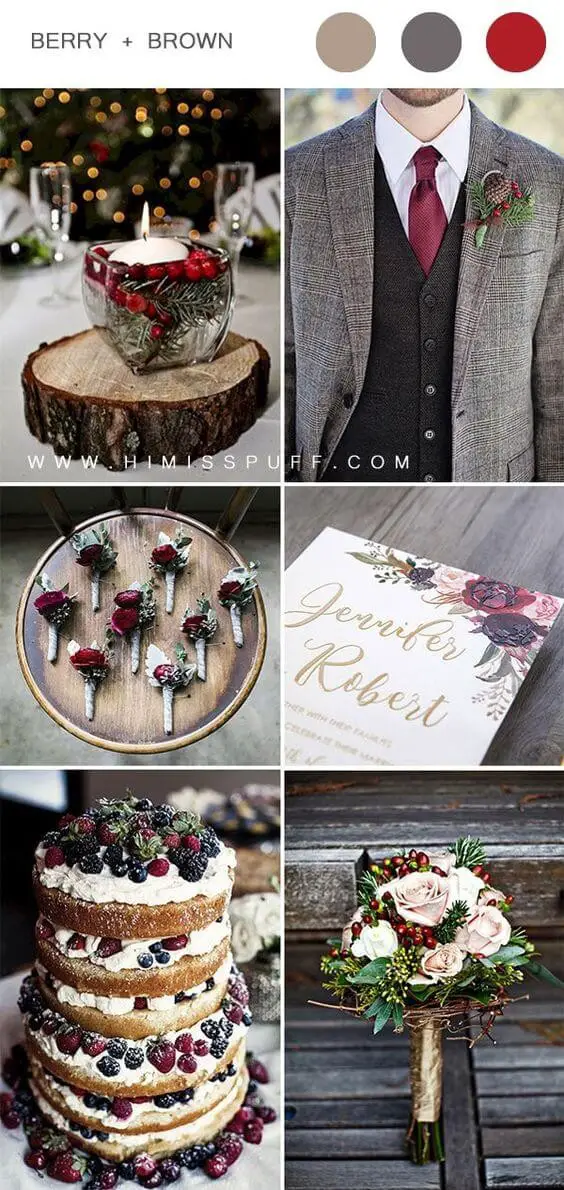 Christmas Themed Wedding Ideas