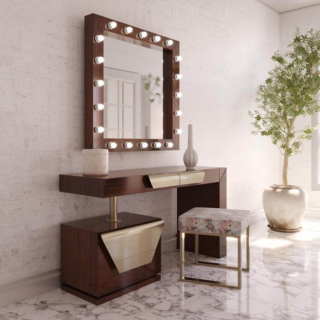 Beautiful makeup vanity