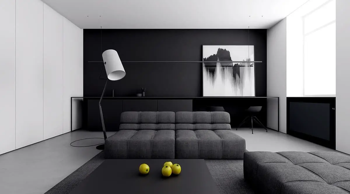 Minimalist living room