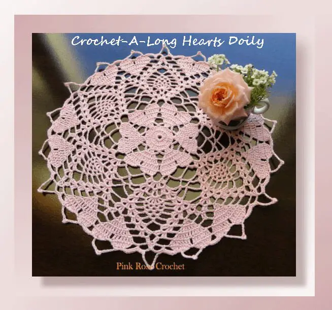 Hearts Doily