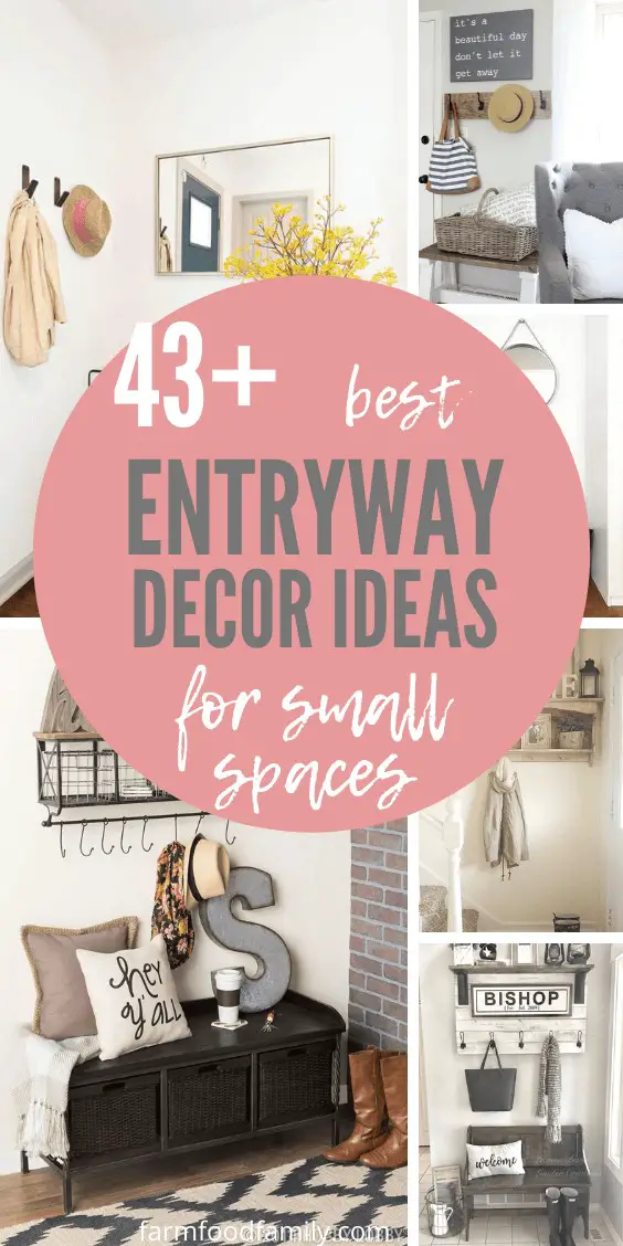 43+ Best Small Entryway Decor & Design Ideas