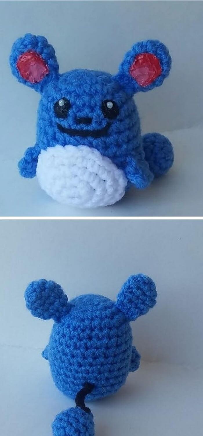 Marill ball pokemon pattern