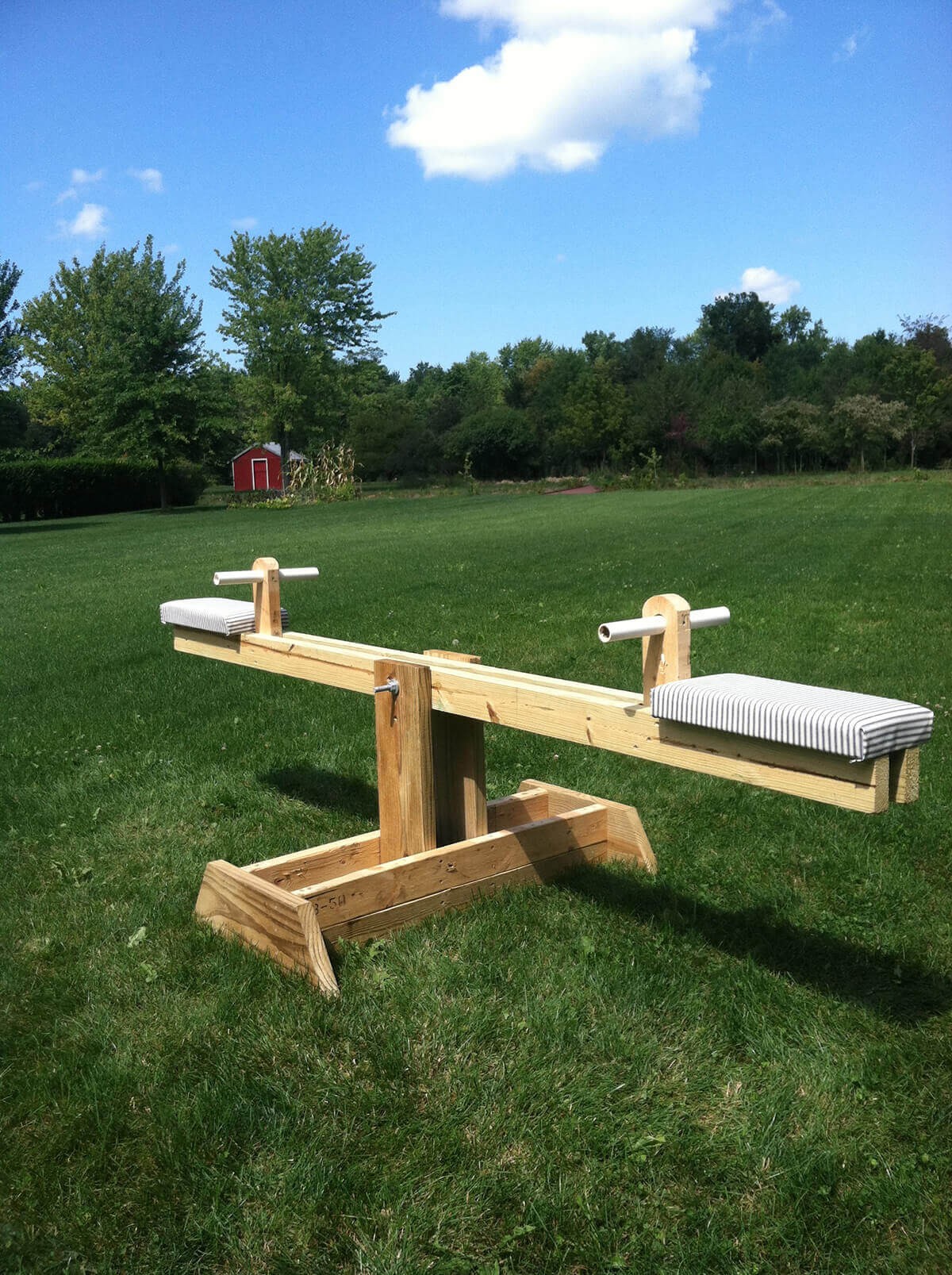 Wood Seesaw