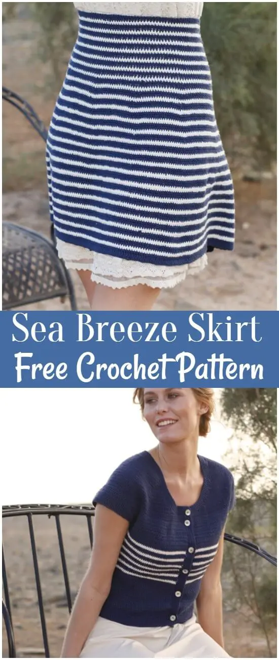 Sea Breeze Crochet Skirt Pattern