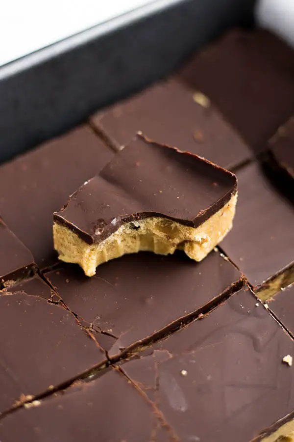 chocolate-covered vegan cookie dough bars